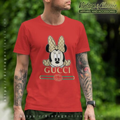 Baby Minnie Mouse Gucci Shirt