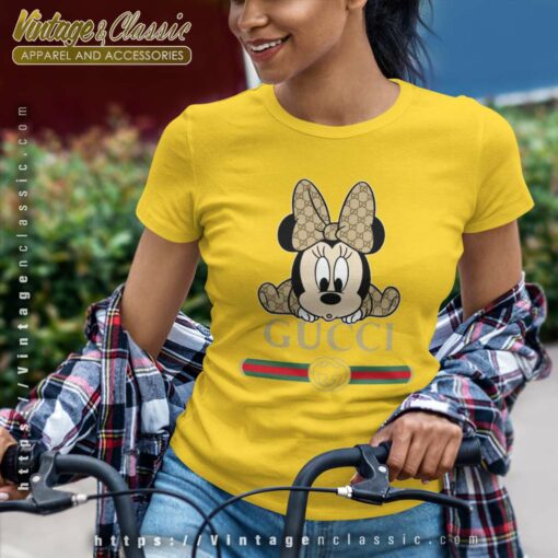 Baby Minnie Mouse Gucci Shirt