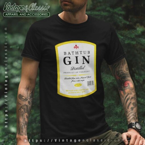 Bathtub Gin Product Of Vermont Shirt