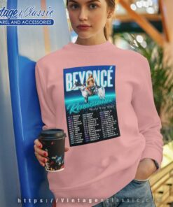 Beyonce Renaissance Tour Dates 2023 Poster Sweatshirt