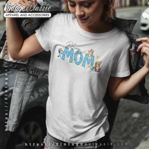 Bluey Bingo Mom Cute, Mothers Day Shirt