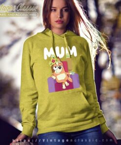 Bluey Chilli Mum Dogs Gift For Mom Hoodie