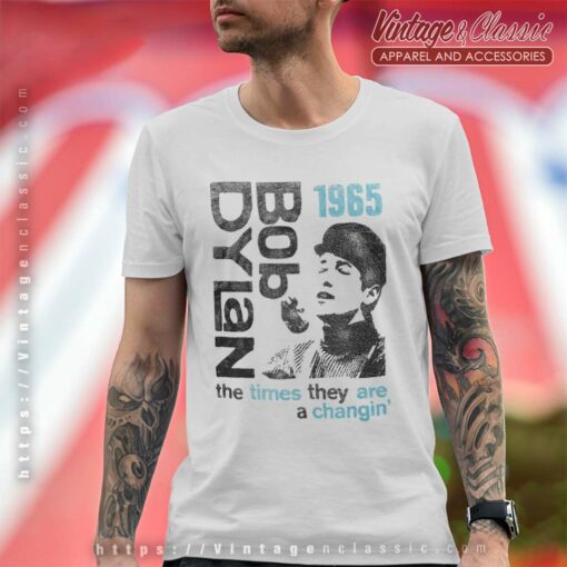 Bob Dylan England Tour 1965 Shirt