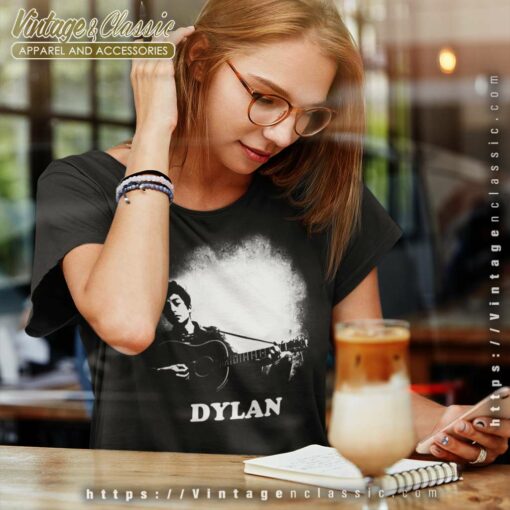 Bob Dylan Guitar Photo Shirt