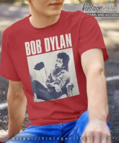 Bob Dylan Official Chair Photo T Shirt