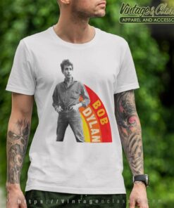 Bob Dylan Official Rainbow Photo T Shirt