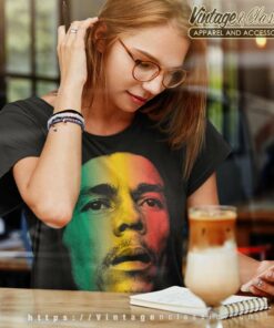 Bob Marley Face Women TShirt