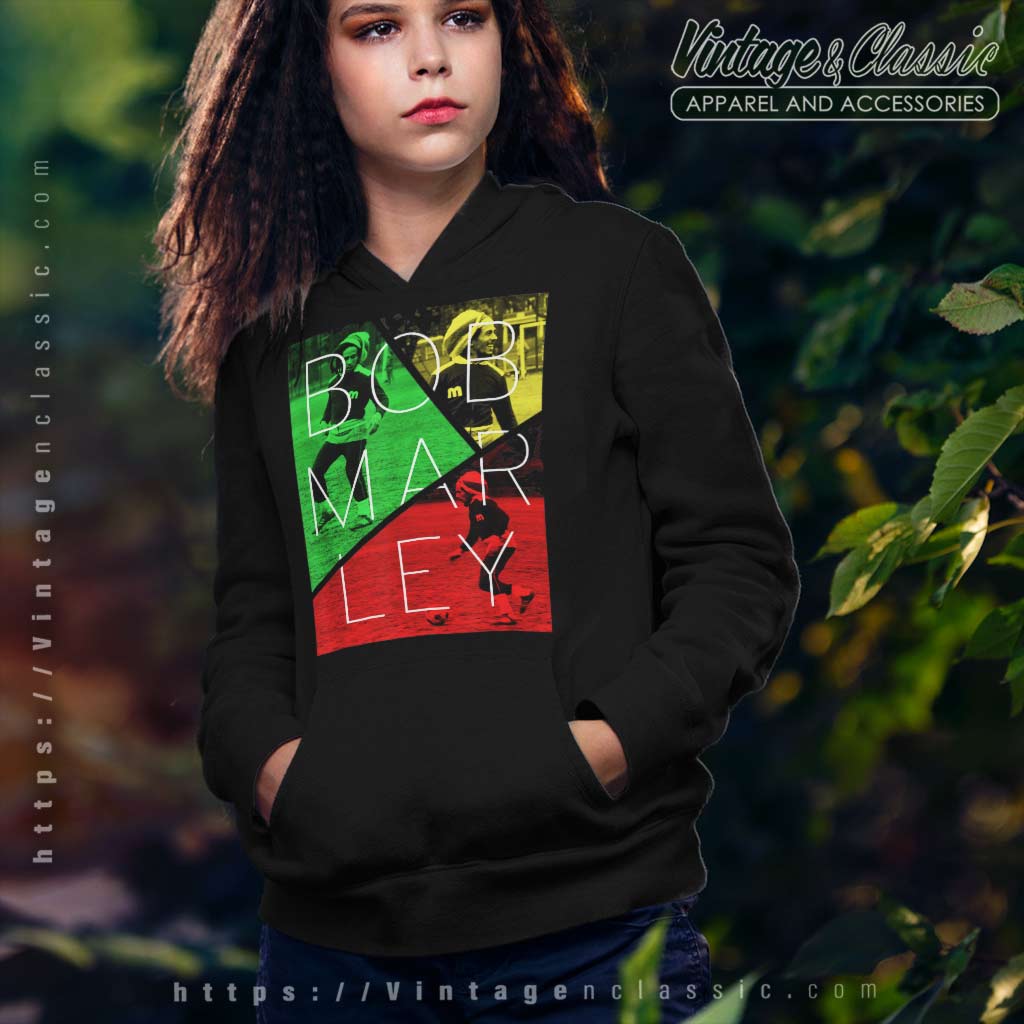 Bob Marley playing football vintage shirt, hoodie, sweatshirt and tank top