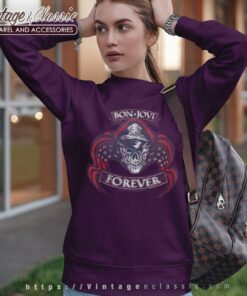 Bon Jovi Forever Skull Sweatshirt