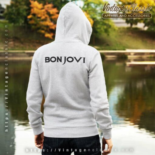 Bon Jovi New Jersey Black Shirt