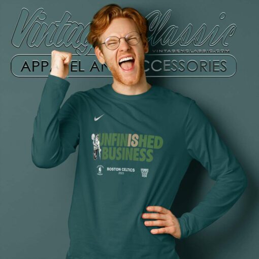 Boston Celtics Unfinished Business Shirt