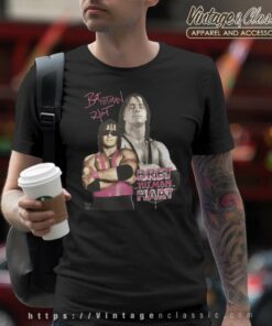 Bret Hart Hitman Popular Wrestling T Shirt