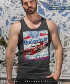 Budweiser Racing Nascar Bill Elliott Tank Top Racerback