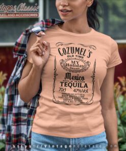 Cozumel Yucatan Mexico Tequila Women TShirt