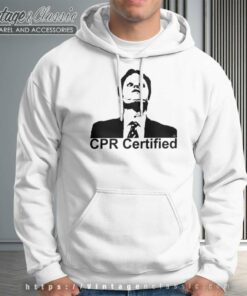 Cpr Certified Dwight Dummy The Office Hoodie