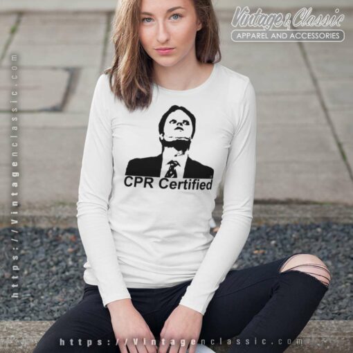 CPR Certified Dwight Dummy The Office Shirt