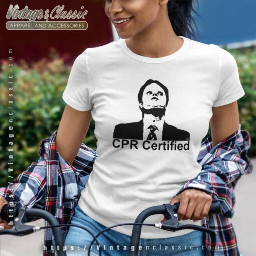 CPR Certified Dwight Dummy The Office Shirt