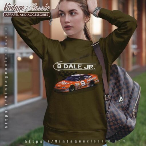 Dale Earnhardt Jr Red Nascar Shirt, Y2k Nascar Racing