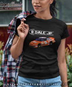Dale Earnhardt Jr Red Nascar Women TShirt