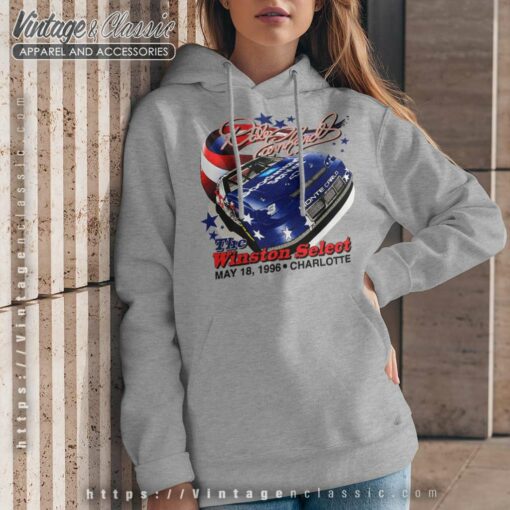 Dale Earnhardt Winston Select Shirt, American Flag Patriotic Nascar