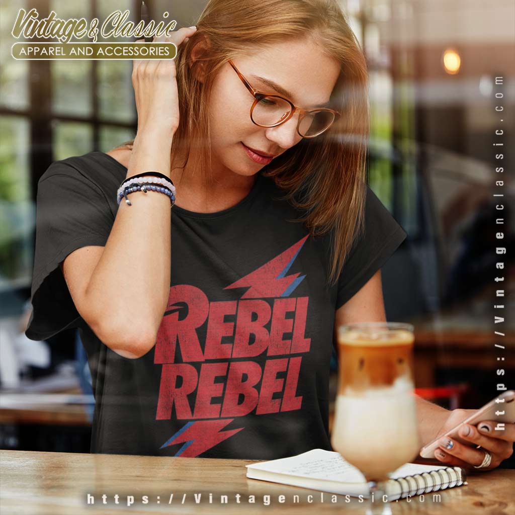 bowie rebel rebel t shirt