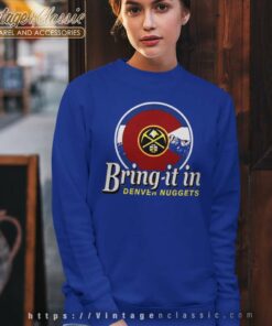 Denver Nuggets Regional Franklin Sweatshirt