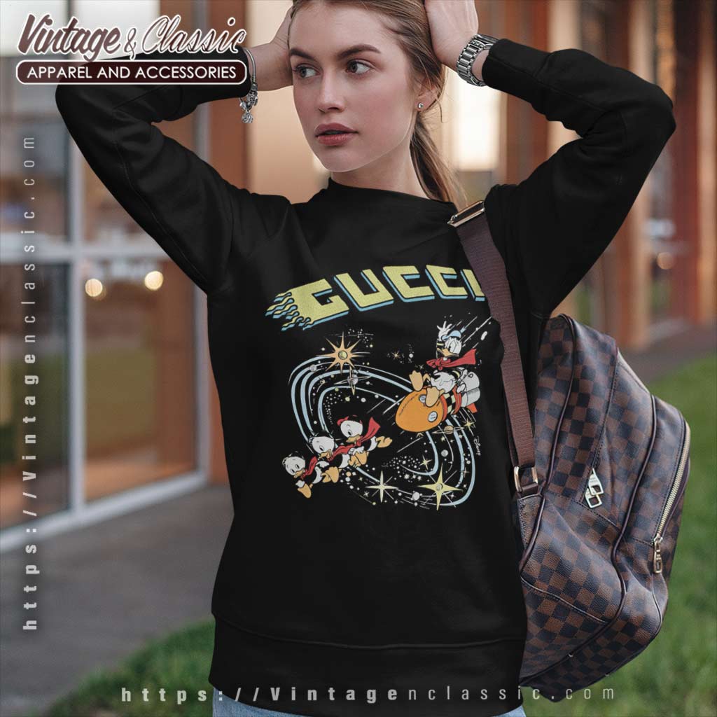 Official Gucci Donald Duck T-Shirt, hoodie, sweater, long sleeve and tank  top