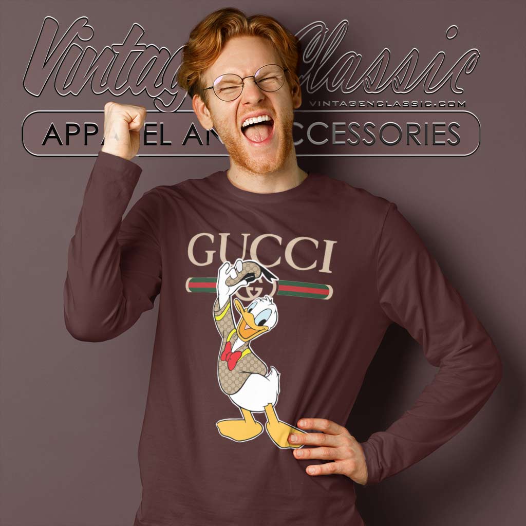 Donald Duck Gucci Disney T Shirt, hoodie, longsleeve, sweatshirt, v-neck tee