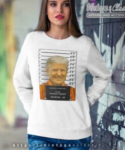 Donald Trump Prison Mugshot Sweetshirt
