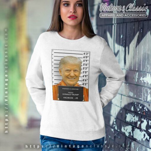 Donald Trump Prison Mugshot Shirt