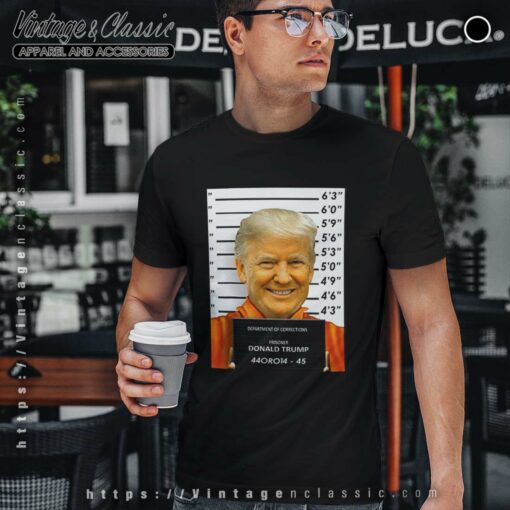 Donald Trump Prison Mugshot Shirt