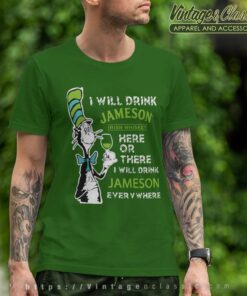 Dr Seuss Jameson Irish Whiskey T Shirt