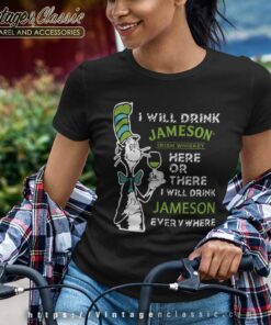 Dr Seuss Jameson Irish Whiskey Women TShirt
