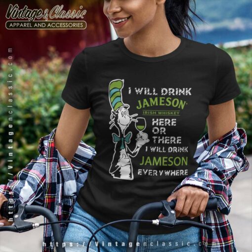 Dr Seuss Jameson Irish Whiskey Shirt