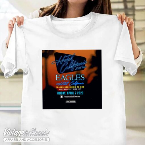 Eagles Hotel California 2023 Shirt, The Eagles Poster Tshirt