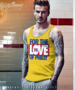 For The Love Of Philly Shirt Philadenphia 76ers Tank Top Racerback