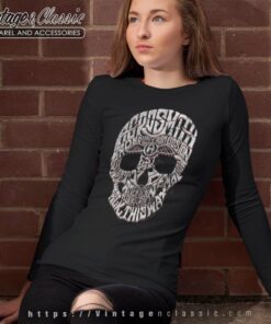 Forever Skull Aerosmith Shirt Longsleeves T shit