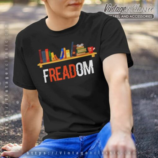 Freadom Shirt, Freedom To Read Tshirt