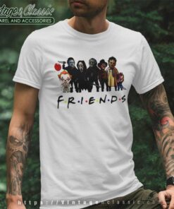 Friends Horror Characters Shirt