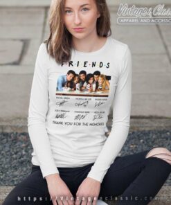 Friends Thank You For The Memories Long Sleeve Tee