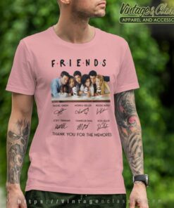 Friends Thank You For The Memories T Shirt