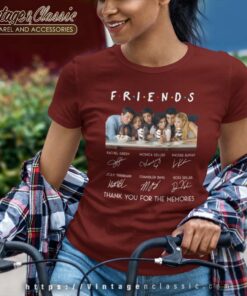 Friends Thank You For The Memories Women TShirt