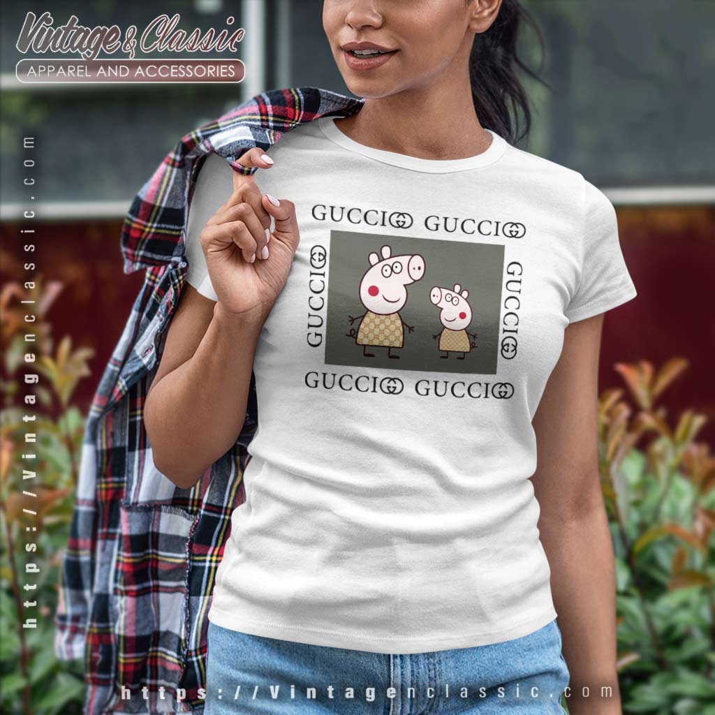 Funny Peppa Pig Shirt High-Quality Printed