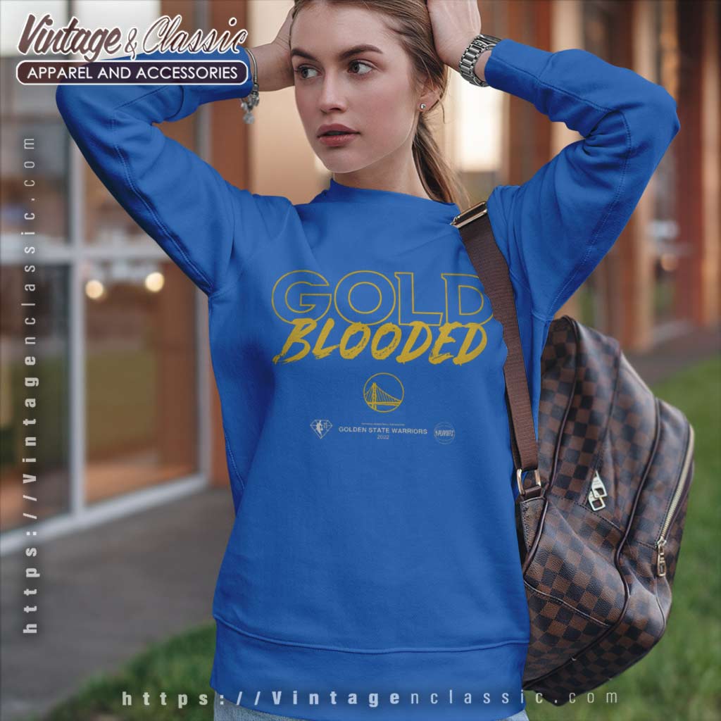 gold blooded warriors shirt youth