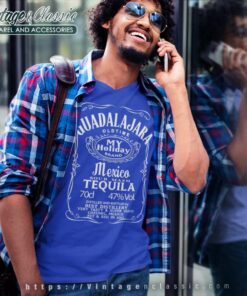 Guadalajara Mexico Tequila V Neck TShirt