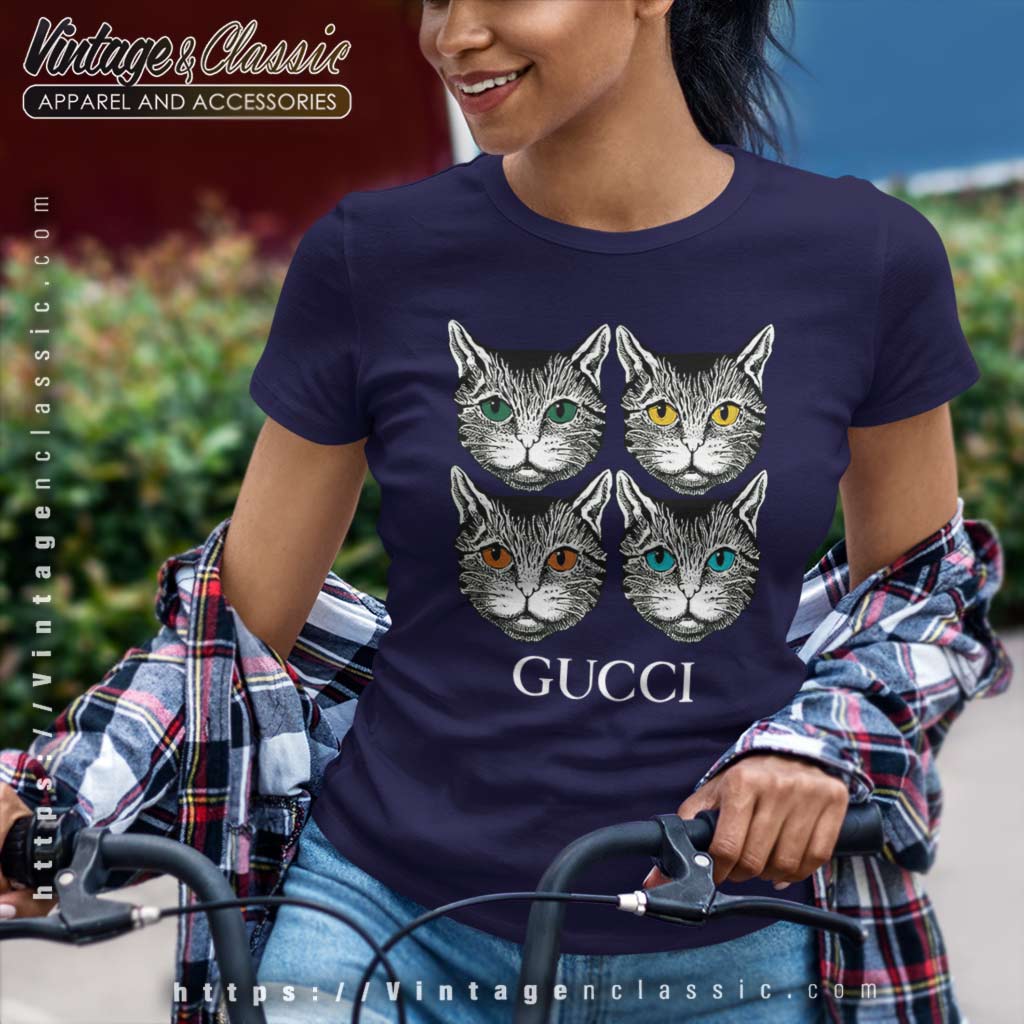 Gucci 4 Mystic Cat Inspired Shirt High-Quality Brand