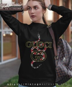 Gucci King Snake Logo Sweatshirt