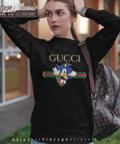 Gucci Logo x Sonic season 1 Shirt - High-Quality Printed Brand