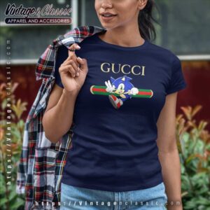 Gucci Logo x Sonic season 1 Shirt - High-Quality Printed Brand