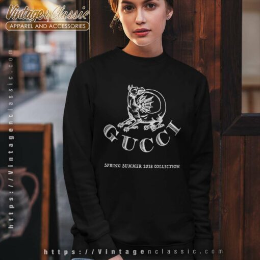 Gucci Collection shirt, Gucci Spring Summer 2018 Dragon Shirt